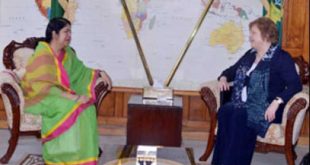 বাংলাদেশে নারীর অগ্রগতি ও উন্নয়নের প্রশংসায় জুলিয়া নিবলেট