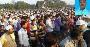 পাঁচ বার নির্বাচিত নুুরুল হক মনু জানাযায় মানুষের ঢল