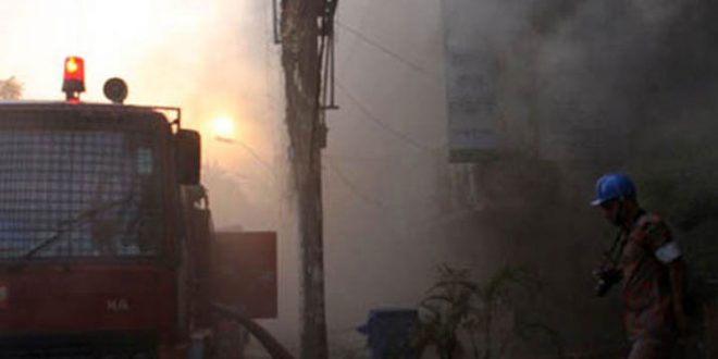 সিলেটে অগ্নিকাণ্ডে ভস্মীভূত ১০ ব্যবসাপ্রতিষ্ঠান