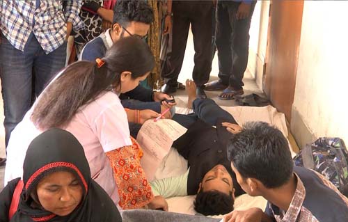 বরিশালের কাউখালীতে শিক্ষা সফরের বাস দুর্ঘটনা আহত ৪০