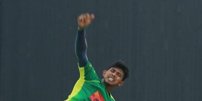 প্রথম বলেই উইকেট নিয়ে রেকর্ডের পাতায় মোসাদ্দেক!