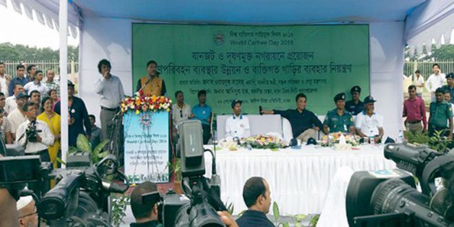 ব্যক্তিগত গাড়ি নিয়ন্ত্রণে হচ্ছে আইন : সেতুমন্ত্রী