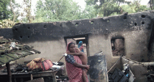আত্রাইয়ে অগ্নিকাণ্ডে তিন লাখ টাকার মালামাল ছাই