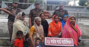 বেনাপোলে ফেন্সিডিলসহ ৬ নারী মাদক ব্যবসায়ী আটক