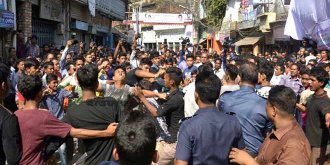 তারেক রহমানের জন্মদিনে মারামারি বগুড়ায়