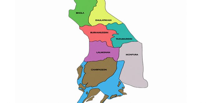 ভোলায় অভিযান চালিয়ে সাড়ে ৪ কোটি টাকার অবৈধ জাল জব্দ